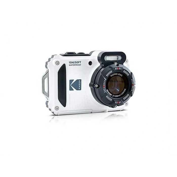 KODAK Pixpro WPZ2 4X Optik Zoom Su Altı Fotoğraf Makinesi Beyaz