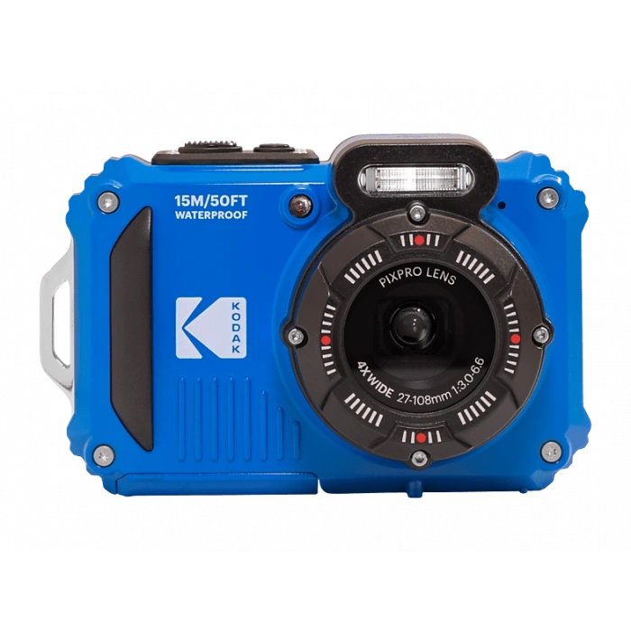 KODAK Pixpro WPZ2 4X Optik Zoom Su Altı Fotoğraf Makinesi Mavi