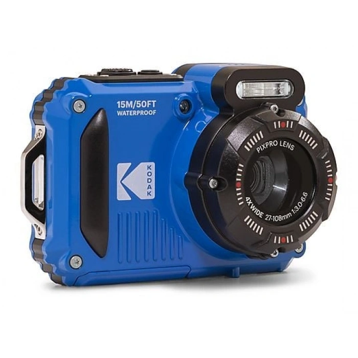 KODAK Pixpro WPZ2 4X Optik Zoom Su Altı Fotoğraf Makinesi Mavi