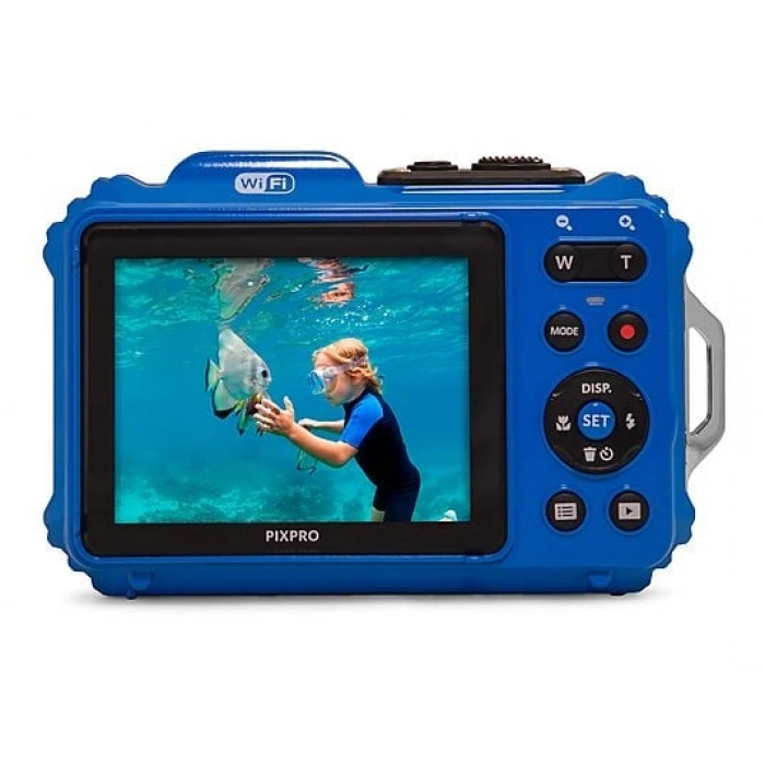 KODAK Pixpro WPZ2 4X Optik Zoom Su Altı Fotoğraf Makinesi Mavi