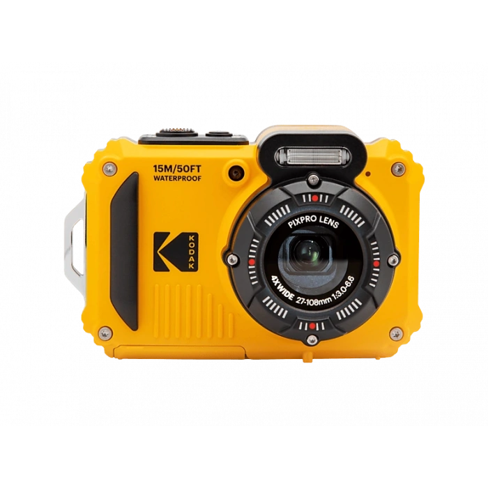 KODAK Pixpro WPZ2/4X Zoom Su Altı Fotoğraf Makinesi Sarı