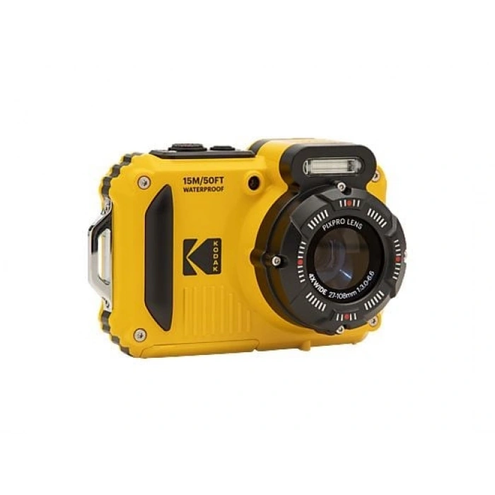 KODAK Pixpro WPZ2/4X Zoom Su Altı Fotoğraf Makinesi Sarı