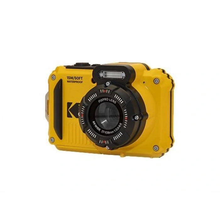 KODAK Pixpro WPZ2/4X Zoom Su Altı Fotoğraf Makinesi Sarı