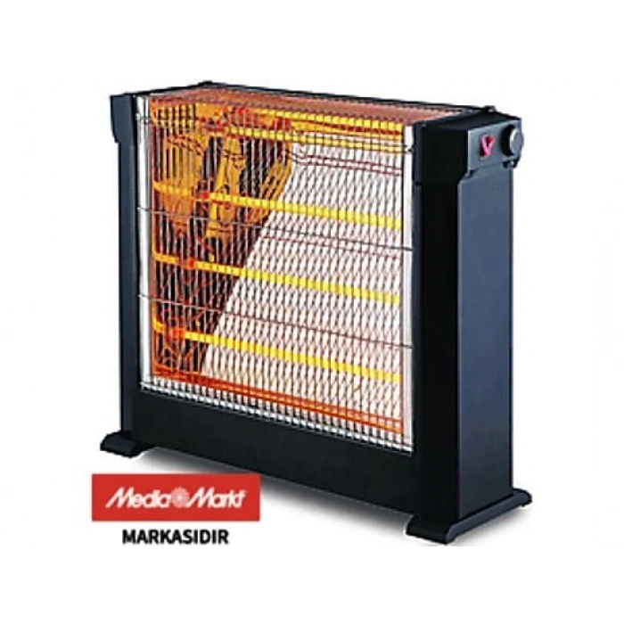 KOENIC KQH 23424 2200W Isıtıcı Siyah