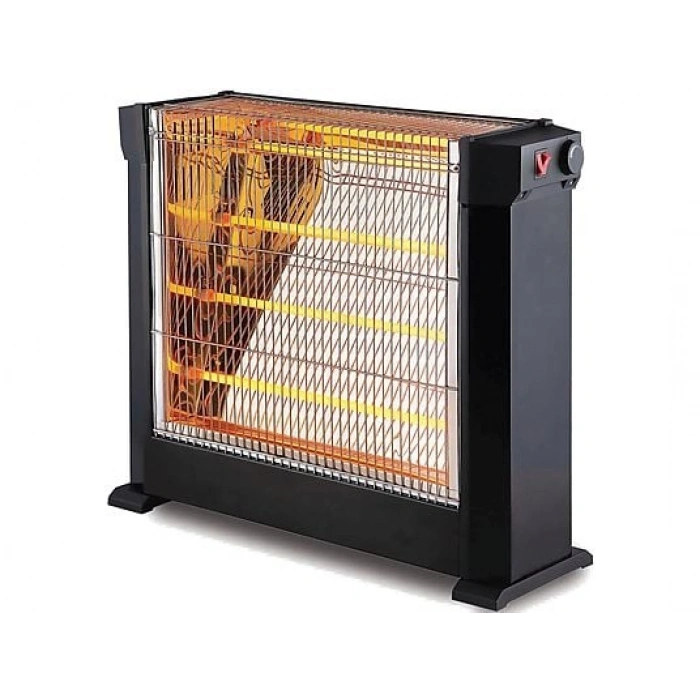 KOENIC KQH 23424 2200W Isıtıcı Siyah