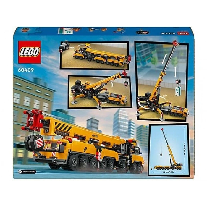 LEGO 60409  Sarı Mobil İnşaat Vinci