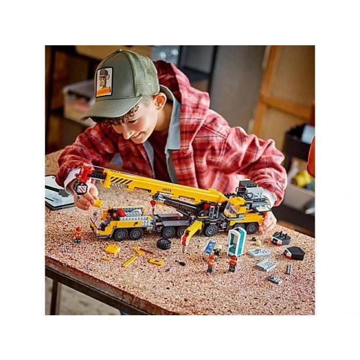 LEGO 60409  Sarı Mobil İnşaat Vinci