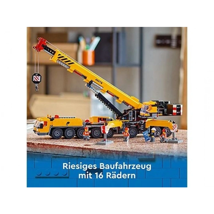 LEGO 60409  Sarı Mobil İnşaat Vinci