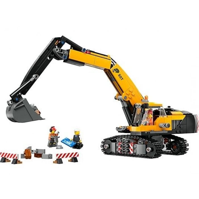 LEGO 60420 City Sarı İnşaat Ekskavatörü