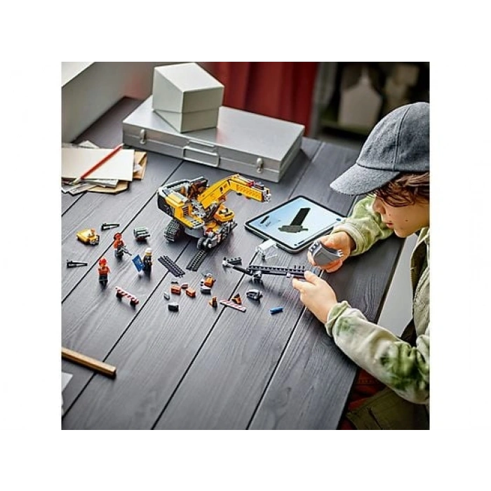 LEGO 60420 City Sarı İnşaat Ekskavatörü