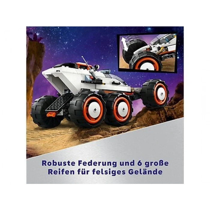 LEGO 60431 City Uzay Keşif Robotu ve Uzaylı Canlı