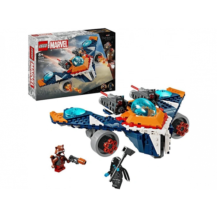 LEGO 76278 Marvel Rocketin Warbird Aracı Ronana Karşı