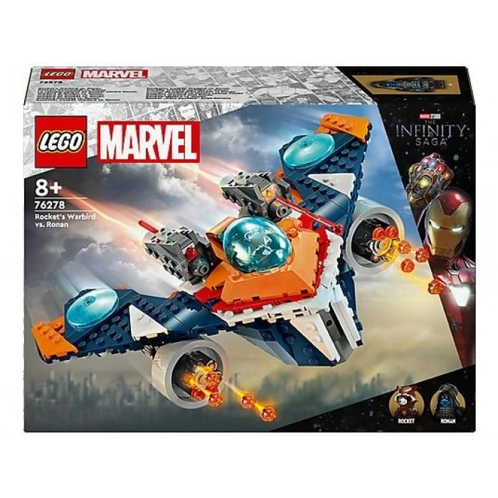 LEGO 76278 Marvel Rocketin Warbird Aracı Ronana Karşı