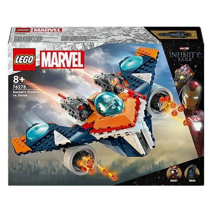 LEGO 76278 Marvel Rocketin Warbird Aracı Ronana Karşı