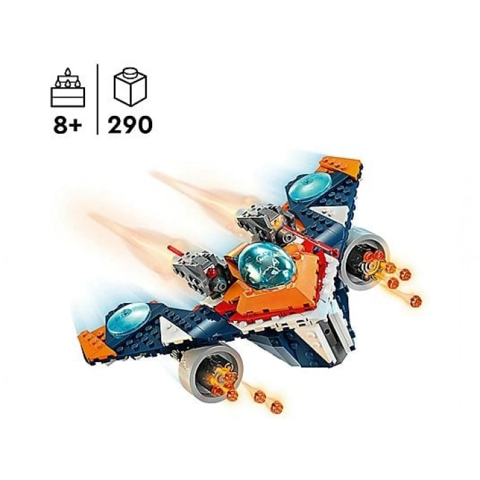 LEGO 76278 Marvel Rocketin Warbird Aracı Ronana Karşı