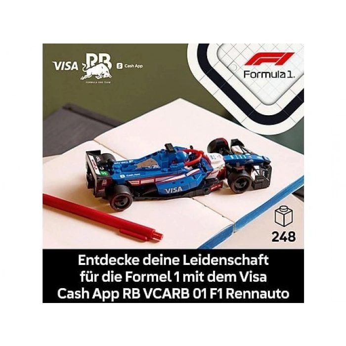 LEGO 77248 BWT Alpine F1 Team A524 Race Car