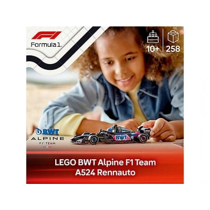 LEGO 77248 BWT Alpine F1 Team A524 Race Car