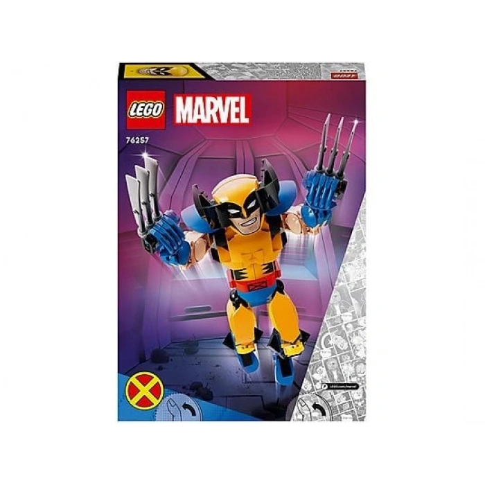 LEGO Marvel Wolverine Yapım Figürü 76257