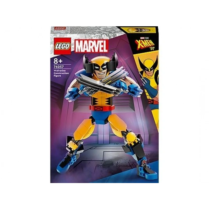 LEGO Marvel Wolverine Yapım Figürü 76257