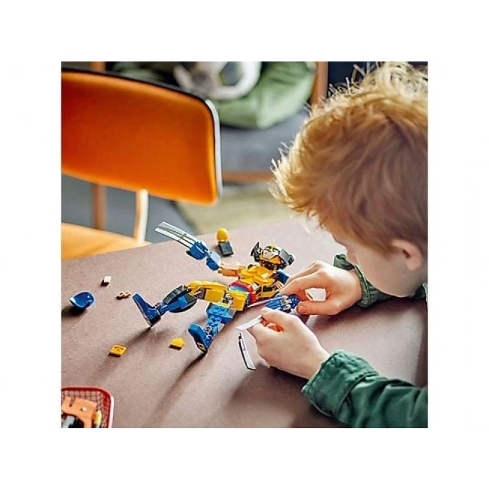 LEGO Marvel Wolverine Yapım Figürü 76257