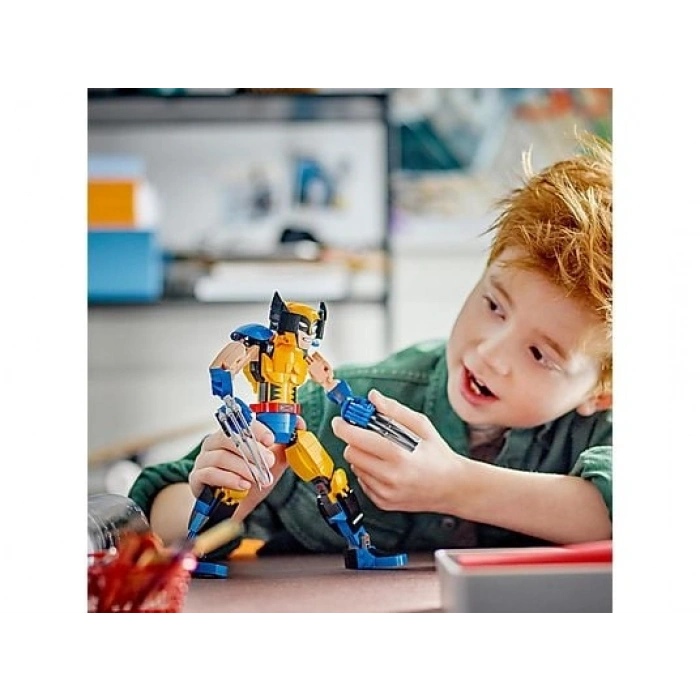 LEGO Marvel Wolverine Yapım Figürü 76257