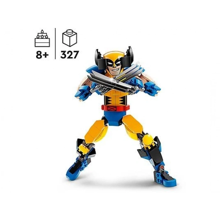 LEGO Marvel Wolverine Yapım Figürü 76257