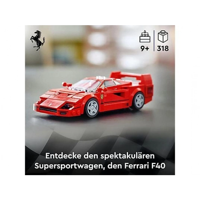 LEGO Speed Champions Ferrari F40 Süper Araba 76934