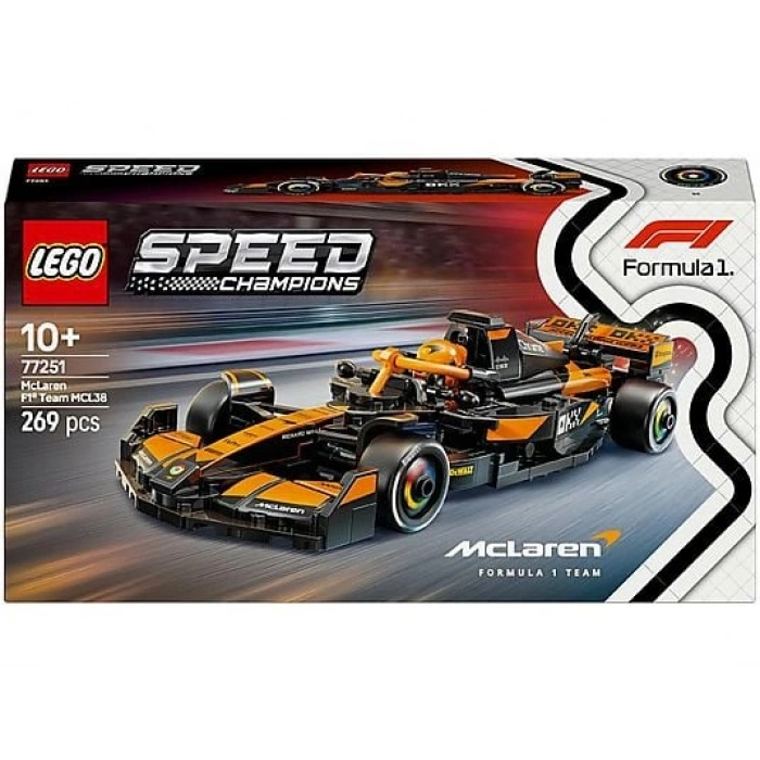 LEGO Speed Champions McLaren F1 Team MCL38 Yarış Arabası 77251