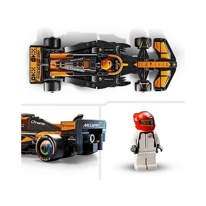 LEGO Speed Champions McLaren F1 Team MCL38 Yarış Arabası 77251