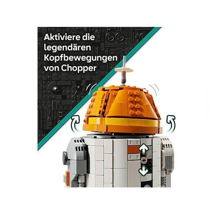 LEGO Star Wars: Ahsoka Chopper (C1-10P) Astromech Droidi 75416