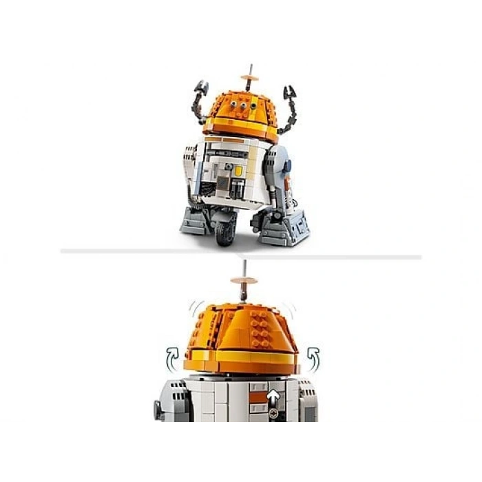 LEGO Star Wars: Ahsoka Chopper (C1-10P) Astromech Droidi 75416