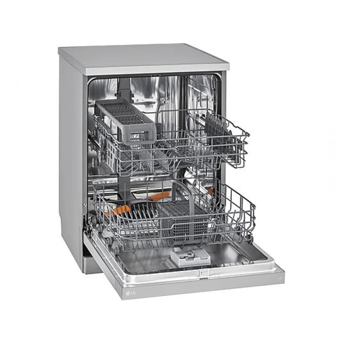 LG DFC612FVE D Enerji Sınıfı 5 Program 14 Kişilik Bulaşık Makinesi Prime Gümüş