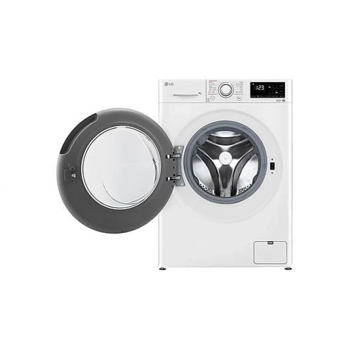 LG F4V3VYW3WE.ABWPLTK B Enerji Sınıfı 9 kg 1400 Devir Çamaşır Makinesi Beyaz