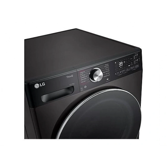 LG F4Y9LDP2Z.APBPLTK A Enerji Sınıfı 13 kg 1400 Devir Kurutmalı Çamaşır Makinesi Siyah