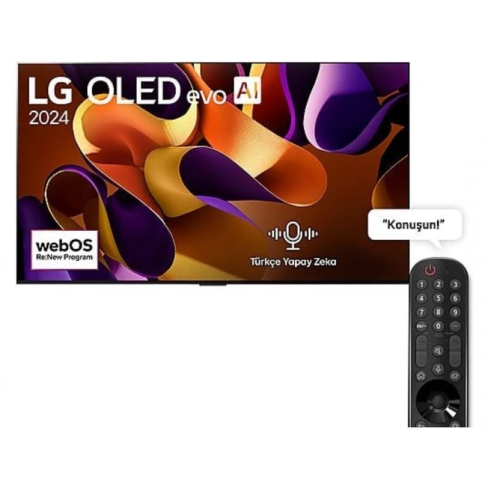 LG OLED83G45LW 83 inç 210 Ekran 4K Smart AI Sihirli Kumanda Uydu Alıcılı webOS24 OLED evo TV