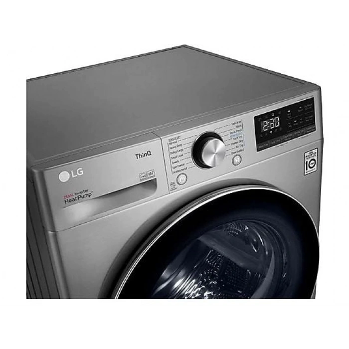 LG RH10V9PV2W.BPTPLTK 10 kg Isı Pompalı Kurutma Makinesi Platin Silver