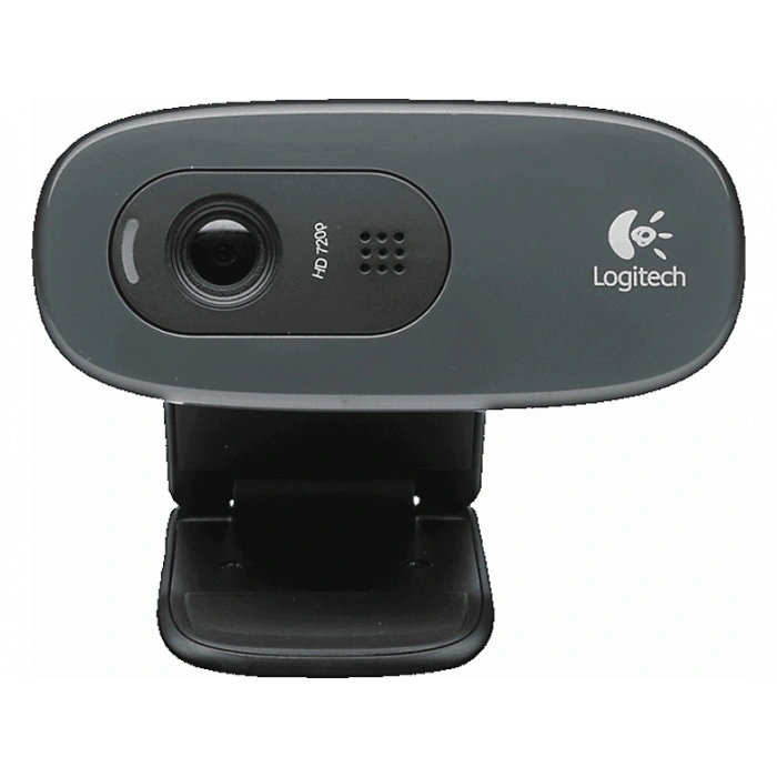 LOGITECH C270 HD 720p Mikrofonlu Web Kamerası - Siyah