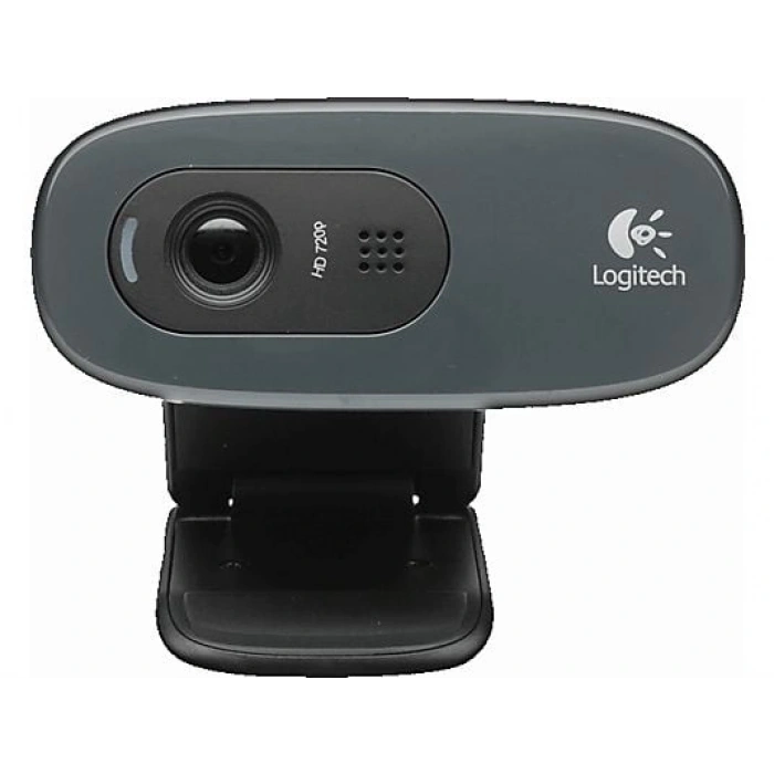 LOGITECH C270 HD 720p Mikrofonlu Web Kamerası - Siyah