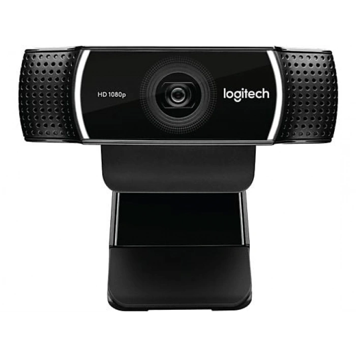 LOGITECH C922 Full HD 1080p Yayıncılar için Profesyonel Web Kamerası - Siyah