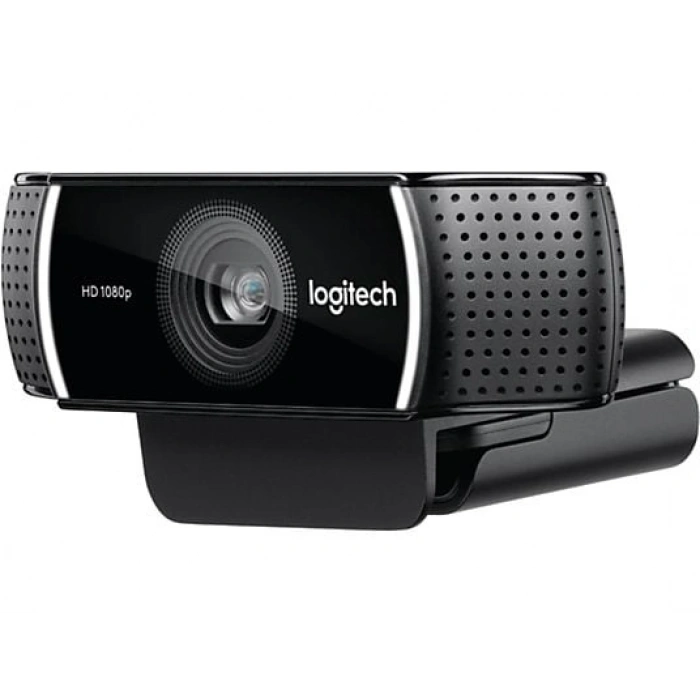 LOGITECH C922 Full HD 1080p Yayıncılar için Profesyonel Web Kamerası - Siyah