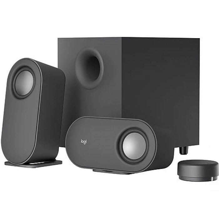 LOGITECH Z407 Subwoofer 2.1 Kablolosuz Bluetooth Bilgisayar Hoparlörü Siyah