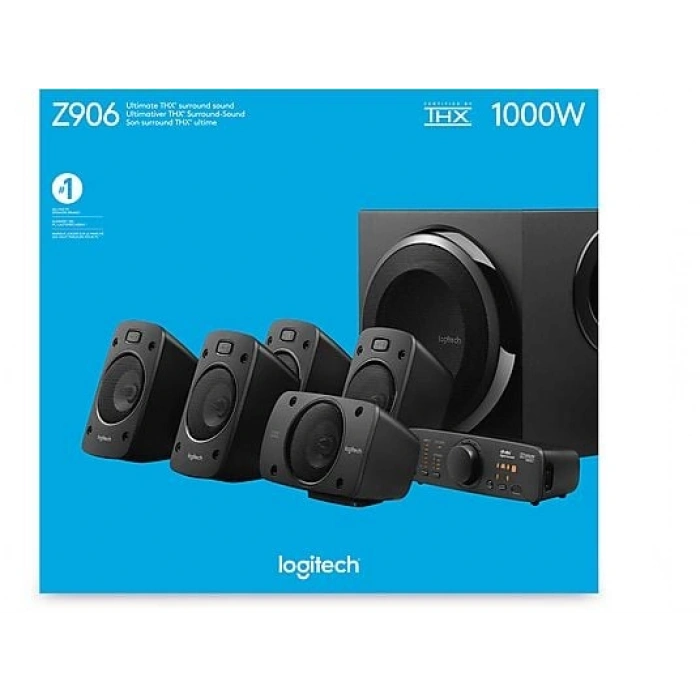 LOGITECH Z906 500 W 5.1 Surround Ses Hoparlör - Siyah