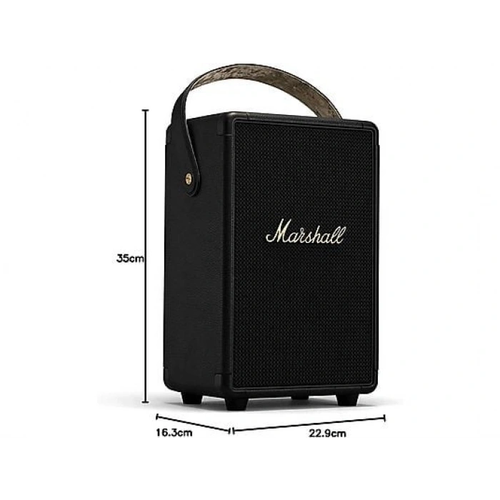MARSHALL Tufton Blk&Brass Bluetooth Hoparlör Siyah