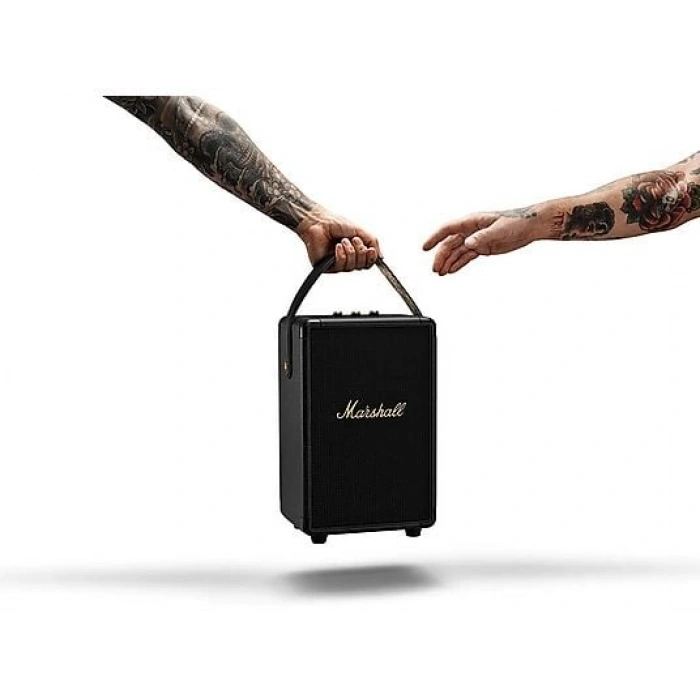 MARSHALL Tufton Blk&Brass Bluetooth Hoparlör Siyah