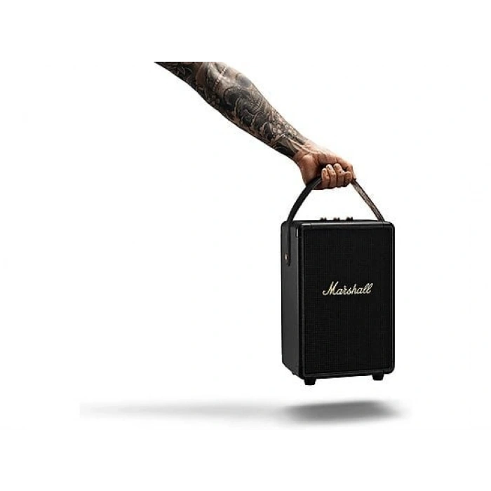 MARSHALL Tufton Blk&Brass Bluetooth Hoparlör Siyah