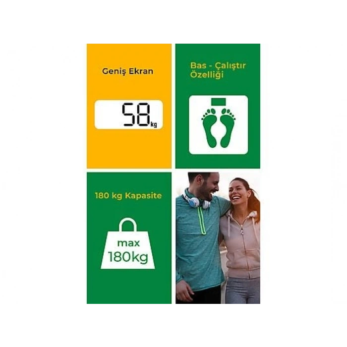 MEDISANA MED-48440 Ahşap Görünümlü Cam Baskül Açık Kahverengi