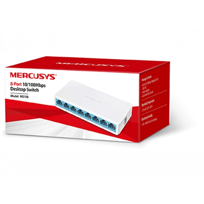 MERCUSYS MS108 8-Port 10/100Mbps Switch