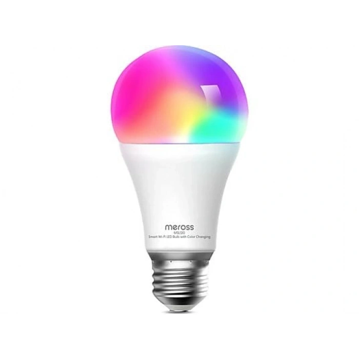 MEROSS Wi-Fi Uzaktan Kontrollü Akıllı Enerji Tasarruflu 810 Lümen RGB LED Ampul