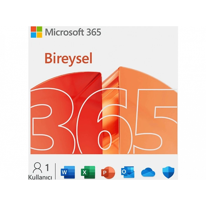 MICROSOFT Office 365 Bireysel 1 Yıl Dijital Lisans