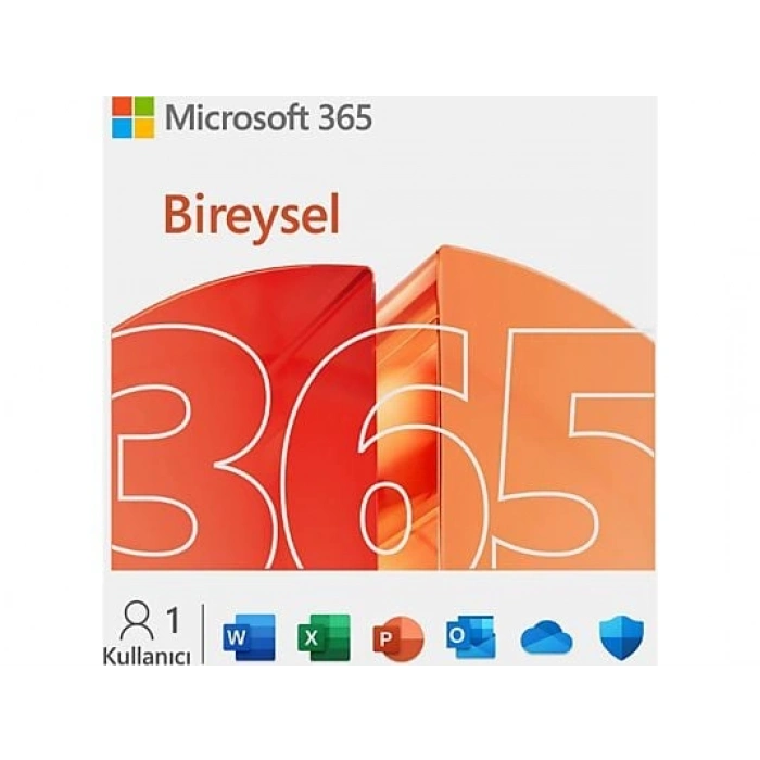 MICROSOFT Office 365 Bireysel 1 Yıl Dijital Lisans